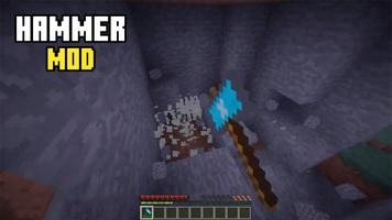 Minner Hammer Minecraft Mod capture d'écran 2