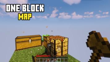 3 Schermata One Block Minecraft Map