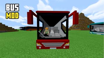 Bus Minecraft Mod poster