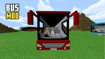 Bus Minecraft Mod الملصق