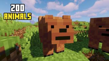 Zoo Animal Minecraft Mod plakat