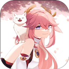 Yae Miko Wallpaper أيقونة