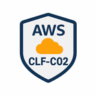 آیکون‌ AWS Cloud Practitioner Prep