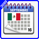 Calendario 2019 Mexico con festivos APK
