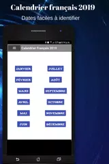 Скачать Calendrier français 2019 gratuit APK
