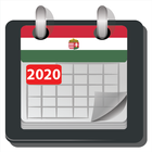 Naptár 2019 - 2020 magyar icône