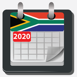South Africa Calendar 2020 icône