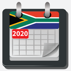 South Africa Calendar 2020 आइकन