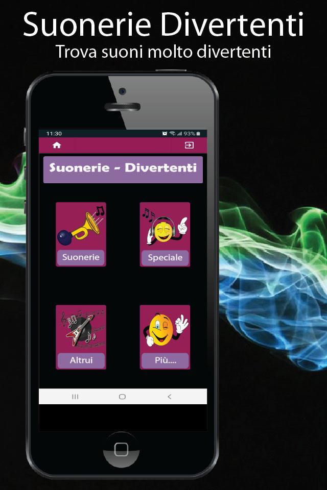 SUONERIE DIVERTENTI GRATIS DA SCARICA