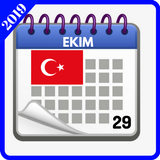 Türkiye takvimi 2019 иконка