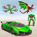 Drone Robot Car Transforming Game– Car Robot Games