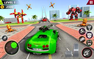 Gorilla Bus Robot : Car Game captura de pantalla 1