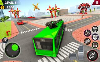 Gorilla Bus Robot : Car Game captura de pantalla 2