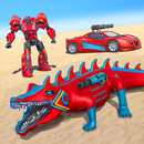 Crocodile Robot Transform Game APK