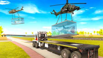 Animal Transport  truck Game تصوير الشاشة 2