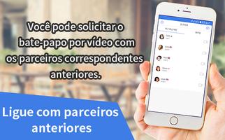 Chat de Vídeo Aleatório - TalkTalkCam imagem de tela 1