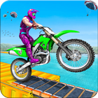 de la bicicleta de superhéroe icono