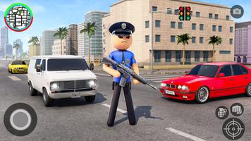 Police Fight Crime Thief City capture d'écran 2