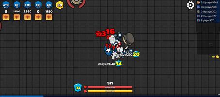 Pung.io - 2D Battle Royale 포스터