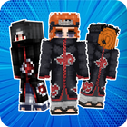 Trang phục Akatsuki Minecraft biểu tượng