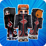 Trang phục Akatsuki Minecraft biểu tượng