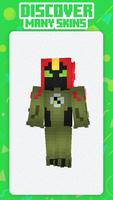 Ben Alien Skins cho Minecraft ảnh chụp màn hình 3