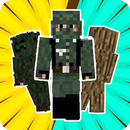 Da ngụy trang cho minecraft APK