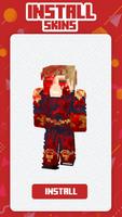 Đáng Sợ Da Cho Minecraft ảnh chụp màn hình 2