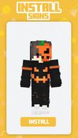 Peau d'Halloween Minecraft capture d'écran 1