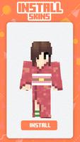 Da kimono cho minecraft ảnh chụp màn hình 3