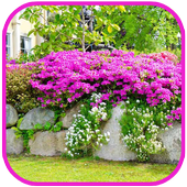 Garden Design and Flowers Tile icon