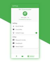 Fastest Facebook Video Downloader (HD/SD) постер