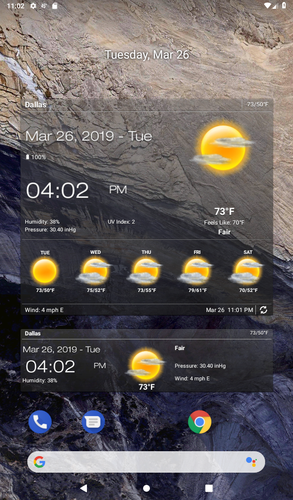 無料で アンドロイドのための天気 時計ウィジェット 天気予報 アプリの最新版 Apk6 2 6 10をダウンロードー Android用 アンドロイドのための天気 時計ウィジェット 天気予報 Apk の最新バージョンをダウンロード Apkfab Com Jp