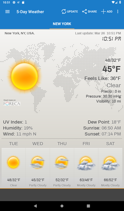 Weather & Clock Widget screenshot 8