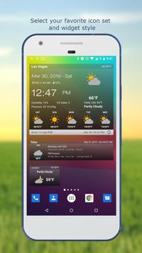 android icin hava ve saat widget icin