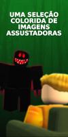 Skins assustadores para Roblox Cartaz