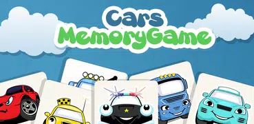 Cars memory game for kids