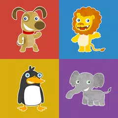 Animals memory game for kids APK download