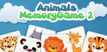為孩子們的記憶遊戲：動物