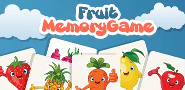水果為孩子們的記憶遊戲