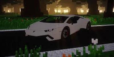 Mod for Minecraft Lamborghini poster