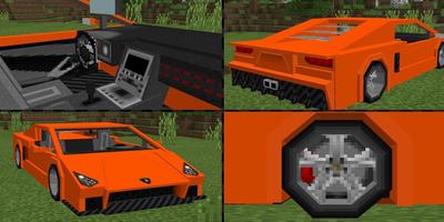 Mod for Minecraft Lamborghini screenshot 2
