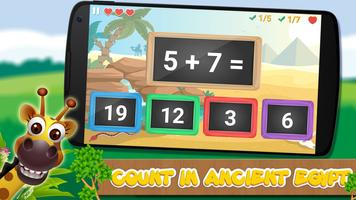 Apprendre les Maths Enfants Affiche