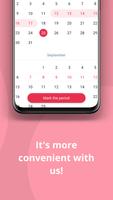 Period calendar - Womapp capture d'écran 1