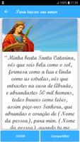 Oração de Santa Catarina capture d'écran 1