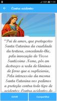 Oração de Santa Catarina capture d'écran 3