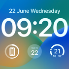Lock Screen iOS 16 ไอคอน