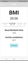 BMR calculator - BMI, BMR, AMR Screenshot 3