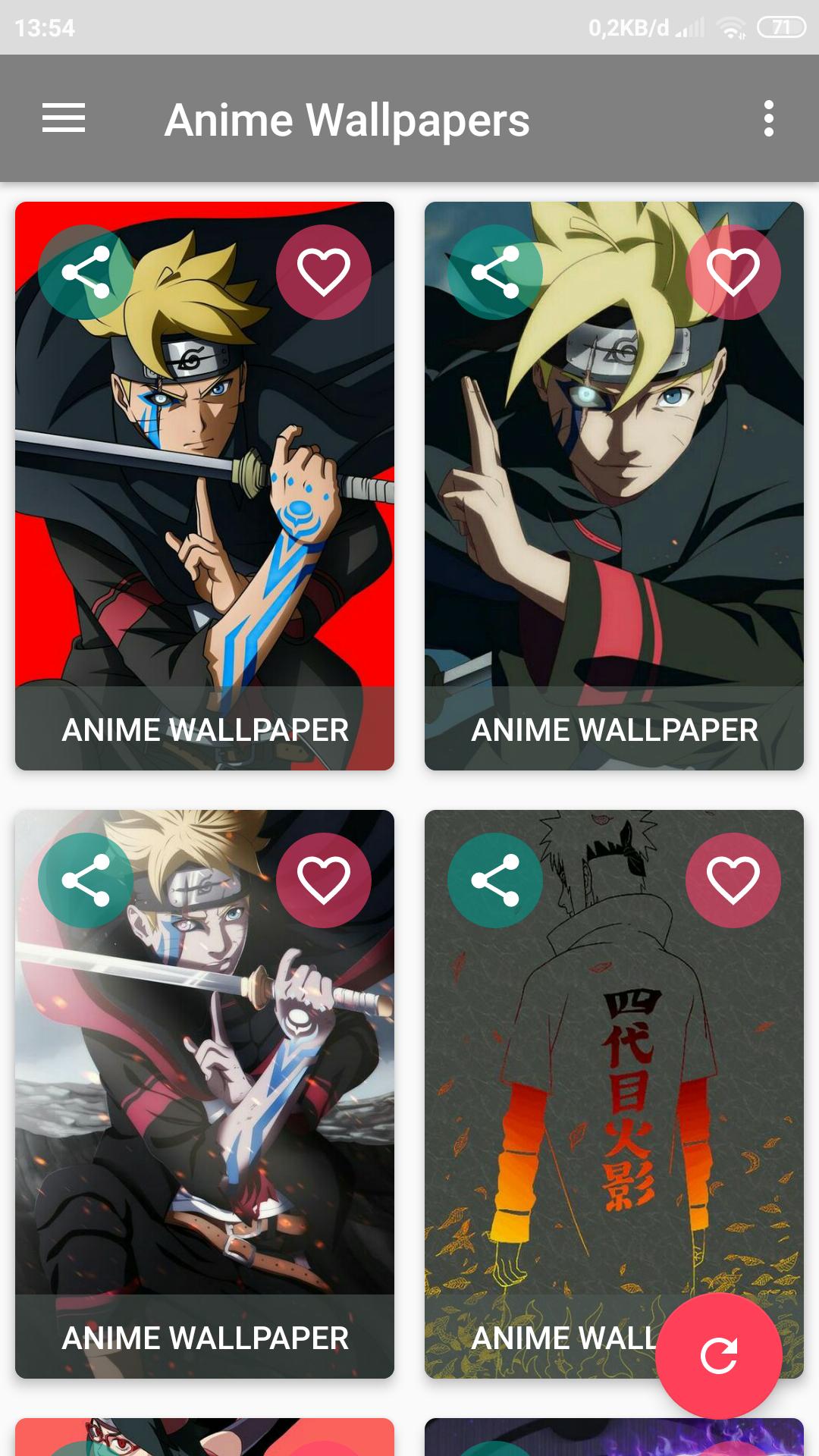 Download do APK de AnimeWall - Anime Wallpapers H para Android