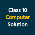 Class 10 Computer Solution
